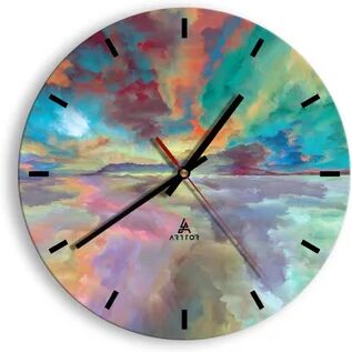 Brayden Studio Valero Silent Wall Clock Brayden Studio 64cm H x 88cm W x 3cm D