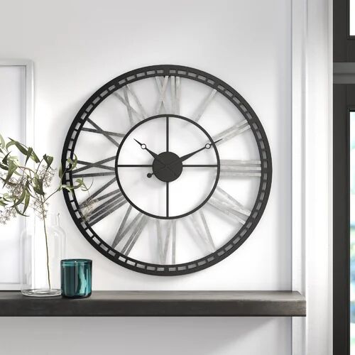 Breakwater Bay Oversized Renner 70cm Wall Clock Breakwater Bay  - Size: Small