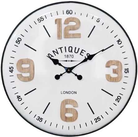 Marlow Home Co. Oversized Rylie 61.5cm Wall Clock Marlow Home Co.  - Size: 3cm H X 37cm W X 37cm D