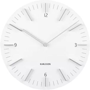 Karlsson Detailed 30cm Silent Wall Clock Karlsson Colour: White