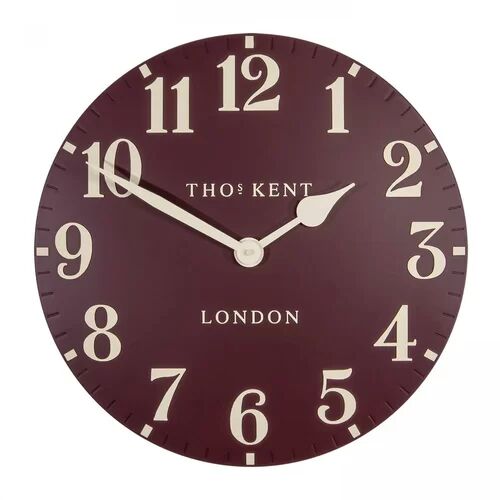Thomas Kent Arabic Wall Clock Thomas Kent Colour: Dark Grey, Size: Large  - Size: 30cm H X 30cm W X 4cm D