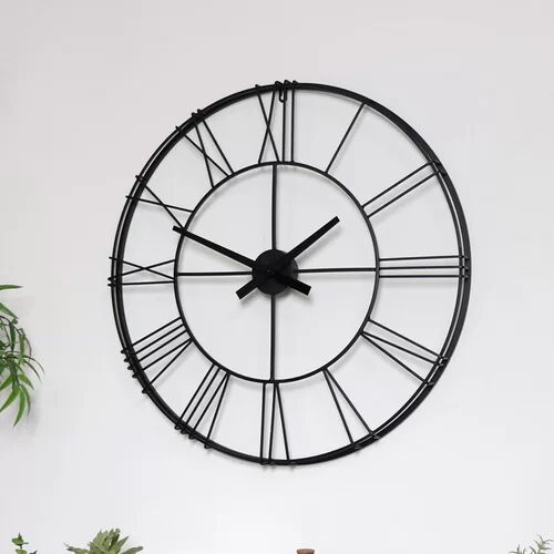 Rio Oversized Echeverria 70cm Wall Clock Williston Forge  - Size: 70cm H X 70cm W X 5cm D