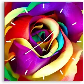 Brayden Studio Margulies Silent Wall Clock Brayden Studio Size: 50cm H x 50cm W x 0.4cm D  - Size: