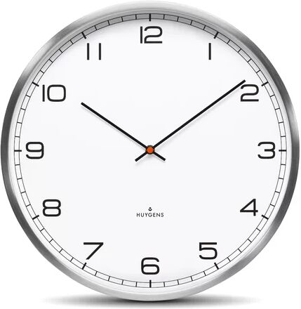 Huygens Index 45cm Silent Wall Clock Huygens  - Size: 13cm H X 33cm W X 33cm D