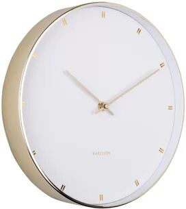 Karlsson Petite 27cm Silent Wall Clock Karlsson Colour: White