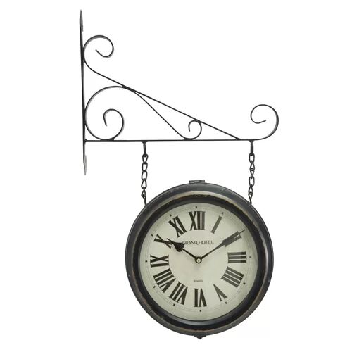 August Grove Haylee 36cm Wall Clock August Grove  - Size: Oversize (Over 60" High)