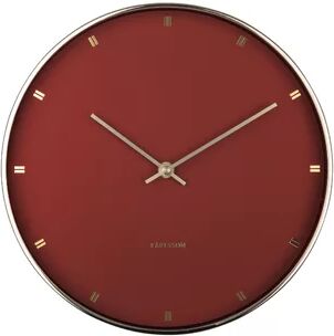 Karlsson Petite 27cm Silent Wall Clock Karlsson Colour: Brown