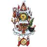 The Bradford Exchange Tim Burton's The Nightmare Before Christmas Town Cuckoo Clock