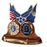 The Bradford Exchange U.S. Air Force Values Personalized Thermometer Clock