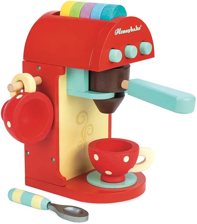 Le Toy Van Spielzeug-Kaffeemaschine HONEYHOME 10-teilig in bunt