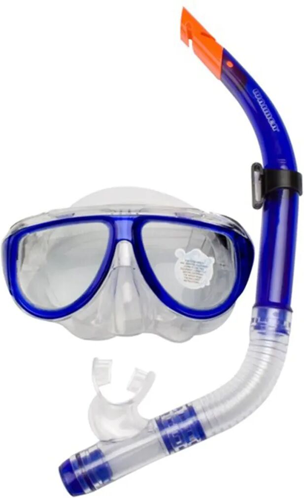 Waimea Masque de plongée senior  avec tube respiratoire bleu cobalt