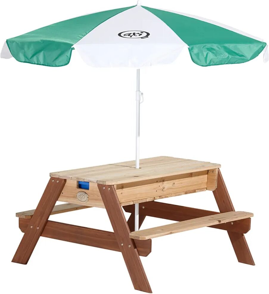 AXI Table de pique-nique à sable/eau avec parasol