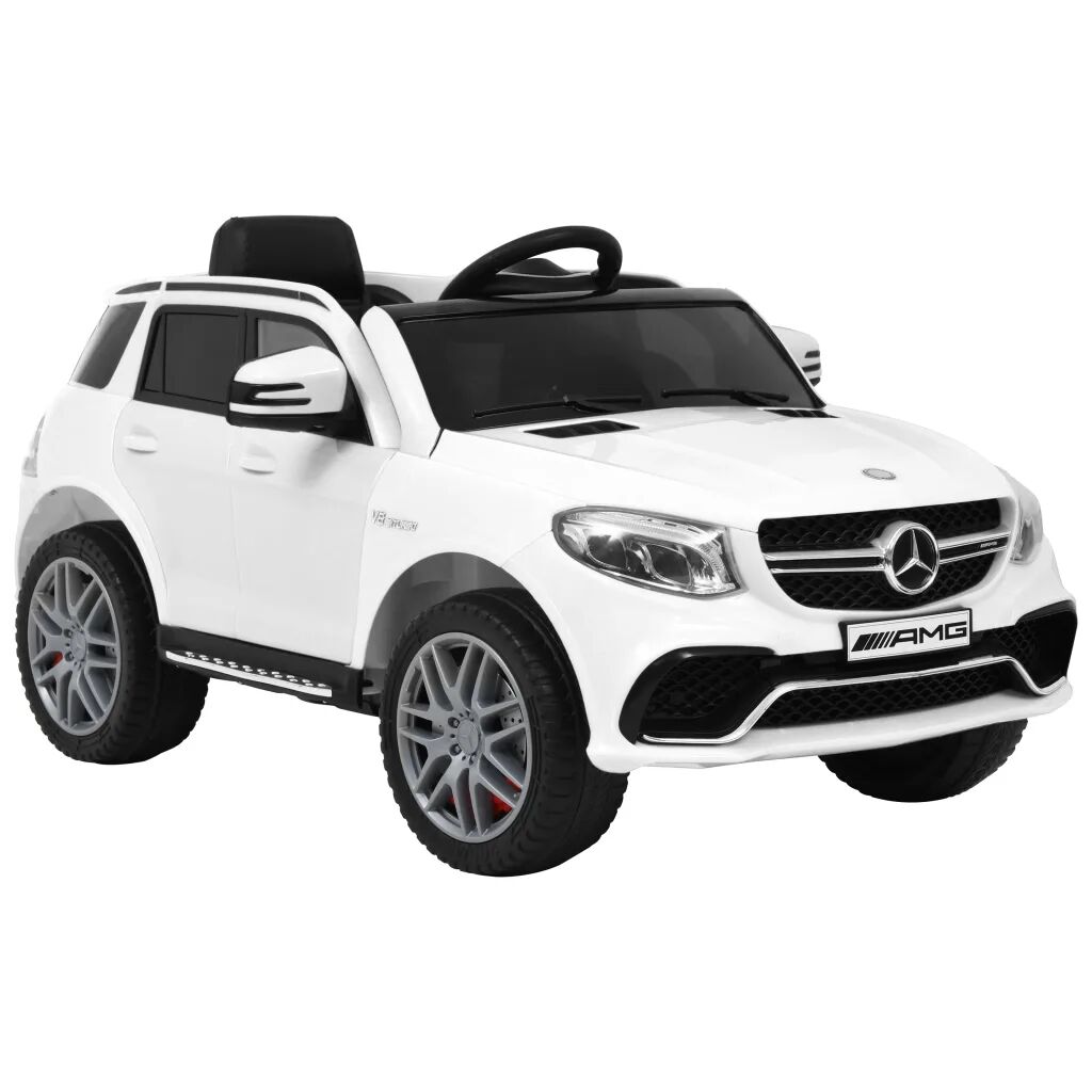 vidaXL Voiture pour enfants Mercedes Benz GLE63S Plastique Blanc