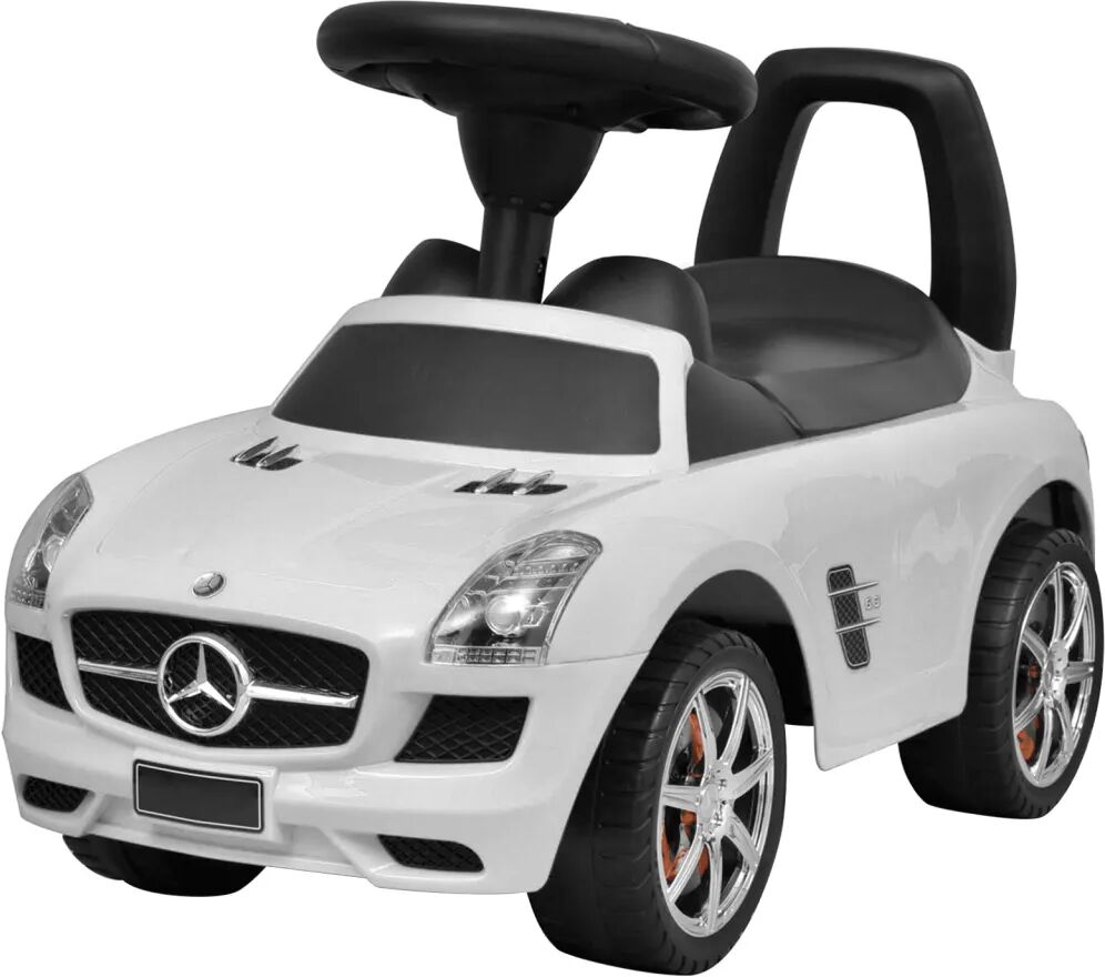 vidaXL Voiture blanche pour enfants Mercedes Benz