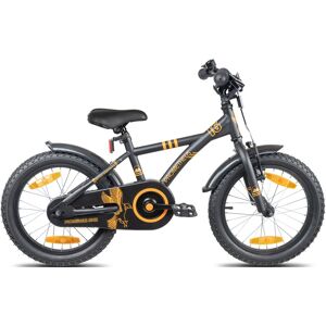 PROMETHEUS BICYCLES Kinderfahrrad »BLACK Hawk«, 1 Gang, ohne Schaltung schwarz  24 cm