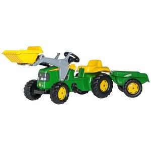 Rolly Toys Trettraktor »John Deere«, mit Trailer und Lader grün