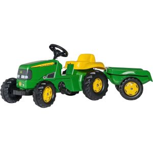 Rolly Toys Trettraktor »John Deere«, mit Trailer grün