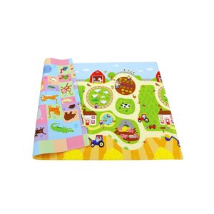 BabyCare Spielmatte »Busy Farm, 210 x 140 cm« bunt