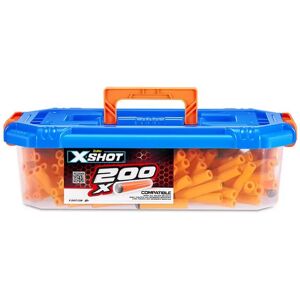 X-Shot - Excel Foam Darts Ammo Box (200 Darts), Multicolor