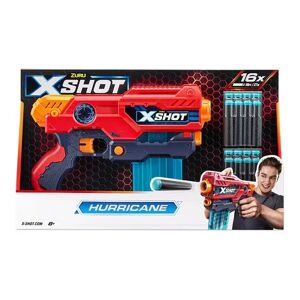 X-Shot - Excel Hurricane Clip Blaster (16 Darts), Multicolor