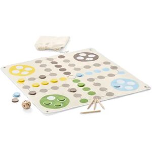 Tchibo - XL-Ludo-Spiel - Mehrfarbig -Kinder Polyester   unisex