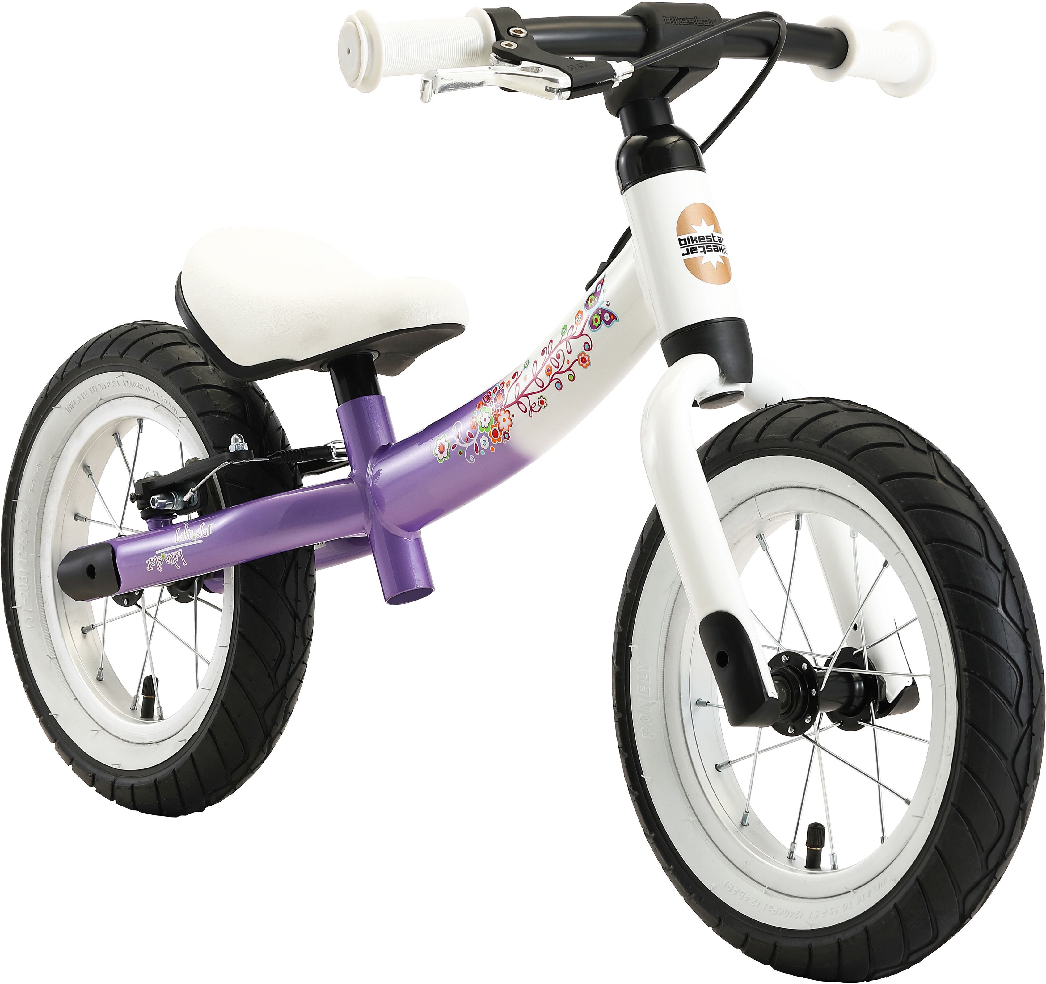 Bikestar Laufrad »BIKESTAR Kinderlaufrad Sport ab 3 Jahre mit Bremse« lila