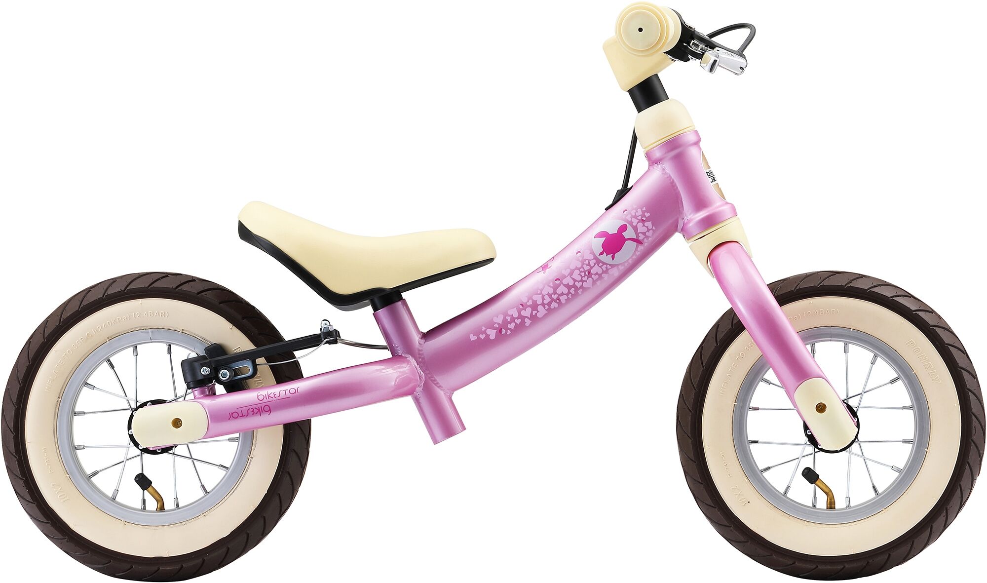 Bikestar Laufrad »Flex« rosa