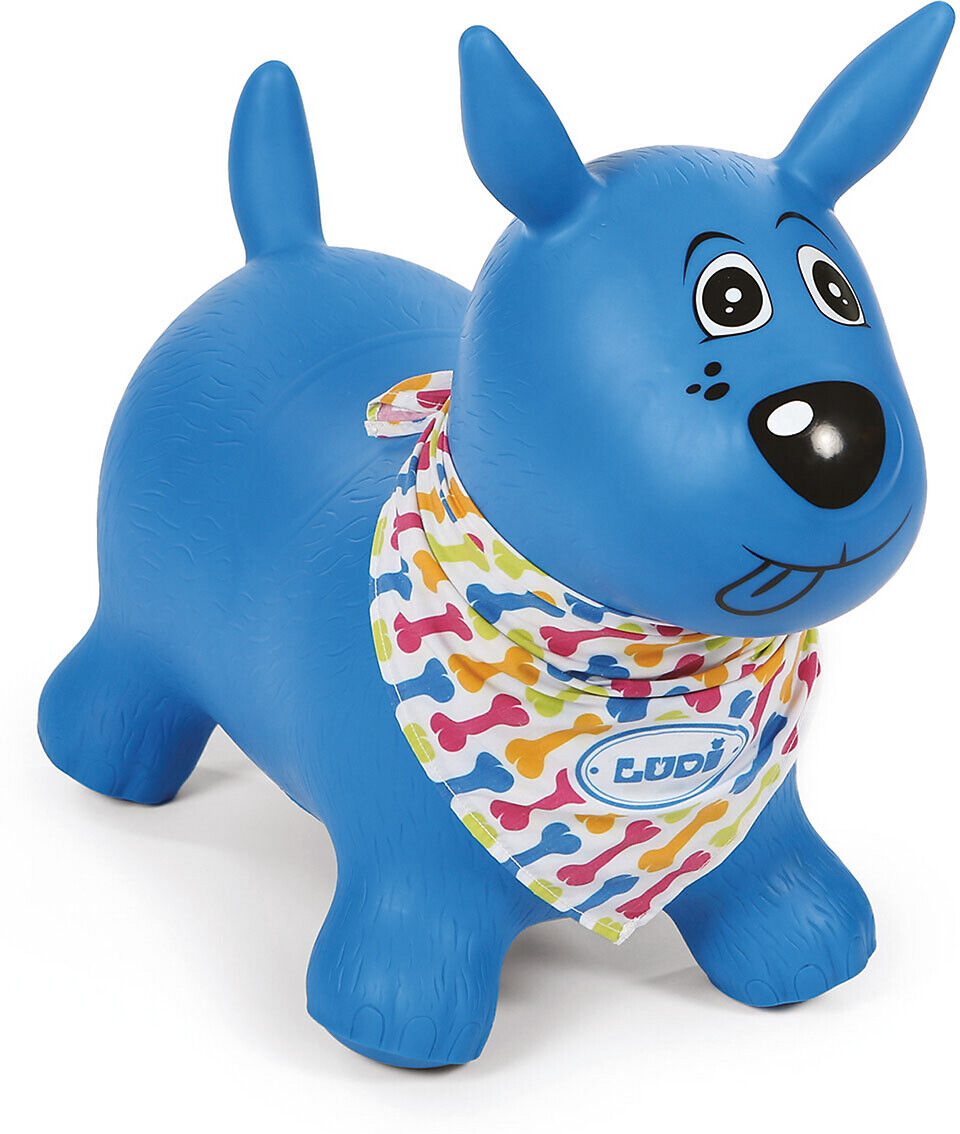 LUDI Hüpftier Hund 2776 BLAU