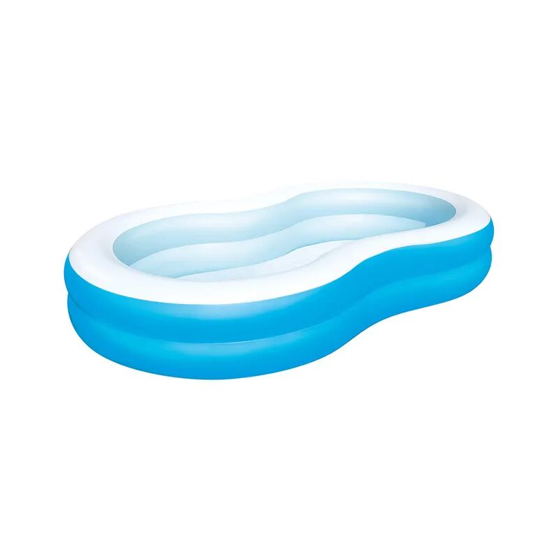 Bestway® Family-Pool LAGUNE (262x157x46) in blau/weiß