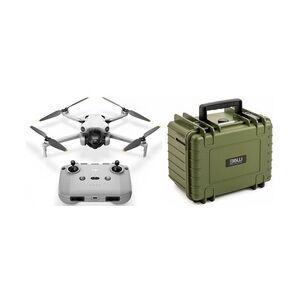 DJI Mini 4 Pro + RC-N2 + B&W Case Typ 2000 bronze-grün