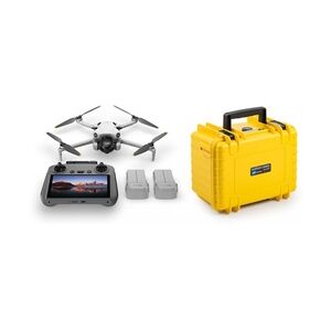 Mini 4 Pro Fly More Combo (DJI RC 2) + B&W Case Typ 2000 gelb