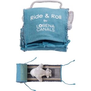 Lorena Canals - Ride & Roll Spielset, Flugzeug, hellblau / grau (2er-Set)