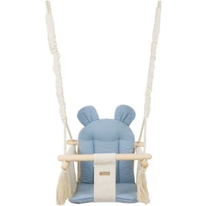 Viking Choice - Babyschaukel - Babyschaukel - mit Ohren - max. 20 kg - creme, hellblau