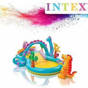 Dinoland Play Center 333 x 229 x 112 cm mit Rutsche - Intex