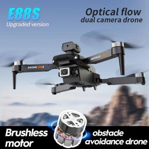 Lyzrc Neue Verbesserte E88s Drohne 8k Dual Kamera Wifi Optischer Fluss Dual Objektiv Hindernisvermeidung Auf Allen Seiten Bürstenloser Motor Drohne Spielzeug Geschenke