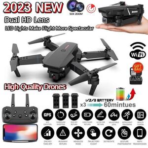 Living Mall E88pro Wifi Fpv Drohne Weitwinkel Hd Kamera Professionelle Luftaufnahmen Höhe Halten Rc Faltbare Quadcopter Eders Hubschrauber Geschenk Spielzeug