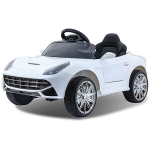 Chipolino Kinder Elektroauto Cobra Fernbedienung, MP3-/USB- Anschluss, 2 Motoren weiß