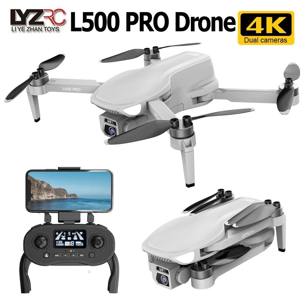 Walmart Online L500 Pro 4k Gps-Drohne Mit Kamera, Bürstenloser Pro-Quadcopter, Fpv, 5g, Wlan, 1,2 Km, 25 Minuten Flug, Rc-Hubschrauber-Kamera, Mini-Drohne