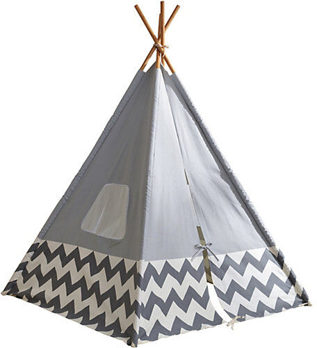 KidKraft Tipi Moderne Kinderzelt, grau grau-kombi