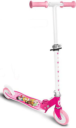 Disney Princess Roller mit Bremse, klappbar rosa