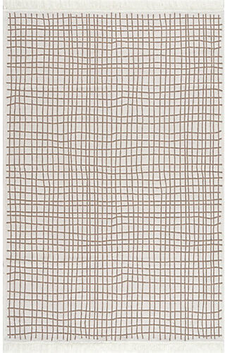 Happy Rugs Baumwollteppich Dolche, natur/weiss, 120 x 180 cm