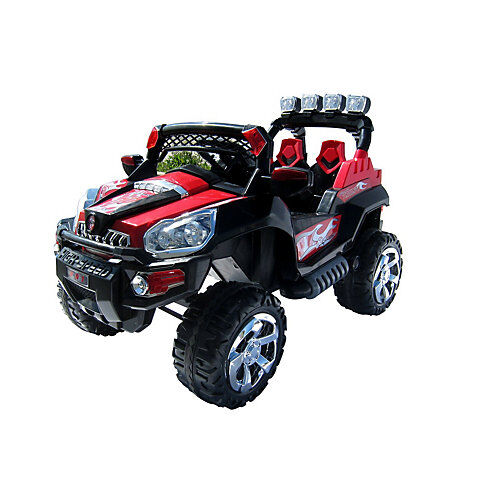 Actionbikes Motors Kinder Elektroauto Jeep 801 schwarz/rot