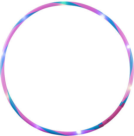 alldoro® LED Hoop Fun Ø 66cm Gartenspielzeug pink/blau