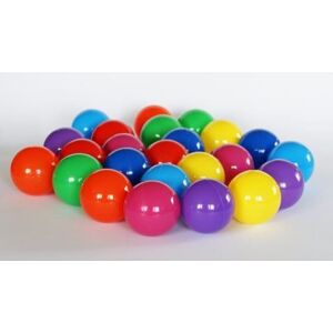 Viking 300 stk. boldbakkebolde 7cm, rød, grøn, lilla, lyserød, gul, blå