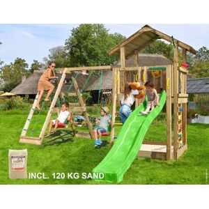 Jungle Gym Chalet 2.1 Komplet Legetårn