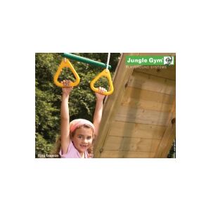 NSH Nordic Jungle Gym Trapez m/ ringe gul (805-102) (uden reb og kroge)