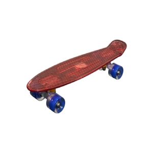 MCU-Sport LED Skateboard - Rød