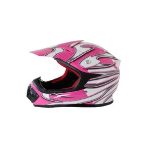 MCU-Sport Børne Crosser Hjelm Pink Str. XL