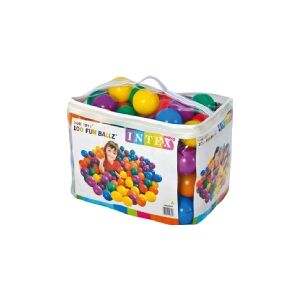 Intex Fun Plastbolde 100 stk. 8 cm