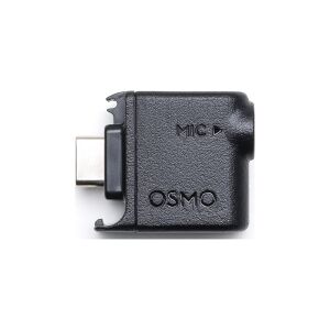 DJI - Mikrofonadapter - ministik hun til 24 pin USB-C han - for DJI Osmo Action 4